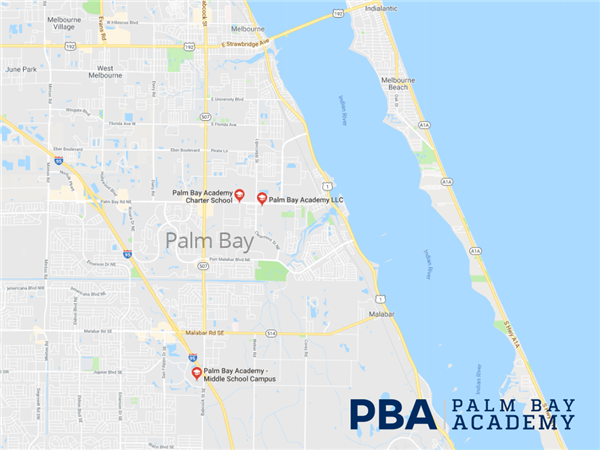 Palm Bay Academy Map Palm Bay Academy Map